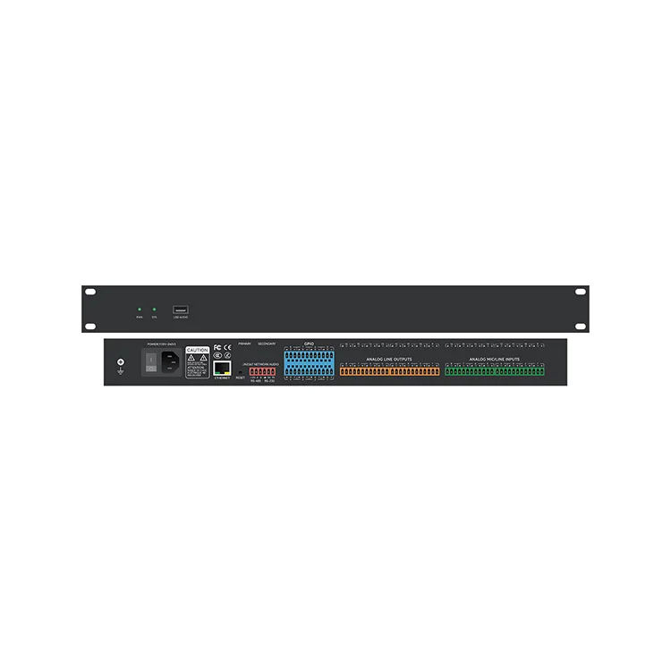 MU-0808 8 × 8 матритсаи аудио рақамӣ